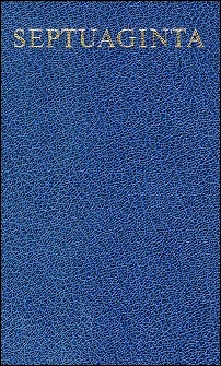 Septuaginta: Morphologically Tagged Edition